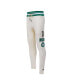 Men's Cream Boston Celtics Retro Classic Fleece Sweatpants