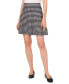 Women's Gingham A-Line Mini Skirt