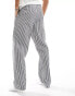 Tommy Hilfiger monotype lounge trousers in blue stripe