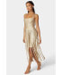 Women's Bandage Fringe Maxi Dress