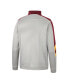 Men's Gray and Maroon Minnesota Golden Gophers Bushwood Fleece Quarter-Zip Jacket