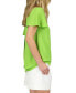 Women's Layered V-Neck Flutter-Sleeve Top