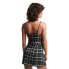 SUPERDRY Vintage Check Cami Sleeveless Short Dress