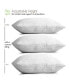 Shredded Memory Foam Pillow, King, Set of 4