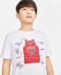 Big Boys The Jersey Printed Crewneck T-Shirt