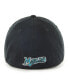 Men's Black Florida Marlins Cooperstown Collection Franchise Fitted Hat