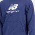 NEW BALANCE Essentials Stacked Logo French Terry hoodie