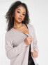 Vero Moda Tall longline cardigan in pink