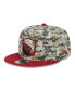 Men's Camo, Cardinal Arizona Cardinals 2023 Salute To Service 9FIFTY Snapback Hat