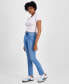 Juniors' Mid-Rise Straight-Leg Jeans