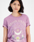 Juniors' Moon Child Cotton Crewneck T-Shirt