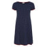 SEA RANCH Dot Short Sleeve Long Dress