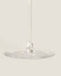 Plain crystalline wine glass