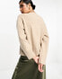 & Other Stories crew neck sweater in greyish brown