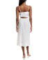 Stateside Open Back Midi Dress Women's White Xs