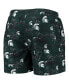 Men's Green Michigan State Spartans Island Palm Swim Trunks