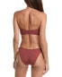 Hunza G 2Pc Gloria Bikini Set Women's Brown Os