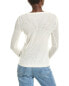 Sofiacashmere Pointelle Scoop Neck Cashmere Sweater Women's