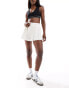 Stradivarius flippy skort in natural