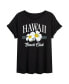 Hybrid Apparel Trendy Juniors Hawaii Graphic Oversized Tee