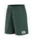 Men's Green Green Bay Packers Stretch Woven Shorts