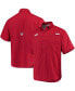 Men's Cardinal Arkansas Razorbacks PFG Tamiami Shirt