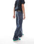 Reclaimed Vintage unisex loose fit jean in vintage mid blue