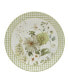 Green Fields Set of 4 Dinner Plate 11"