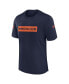 Men's Navy Denver Broncos Sideline Player Performance T-Shirt