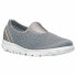 Propet Travelactiv Slip On Walking Womens Grey Sneakers Athletic Shoes W5104-SI