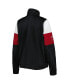 Women's Black Miami Heat Change Up Full-Zip Track Jacket