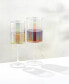 Christian Siriano Chroma Iridescent Red Wine Glasses