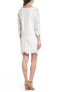 FELICITY & COCO 154482 Women's Belza Floral Lace Shift Dress White Sz. Medium