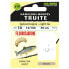 FLASHMER Trout Teigne Tied Hook 0.140 mm