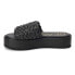 BEACH by Matisse Cairo Platform Womens Black Casual Sandals CAIRO-997