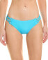 Becca By Rebecca Virtue Modern Edge Hipster Bikini Bottom Women's Blue Xs