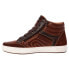 Propet Kenton High Top Mens Brown Sneakers Casual Shoes MCA005LBR