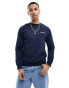 Barbour back logo sweatshirt in navy