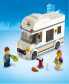 City 60283 Holiday Camper Van Toy Building Set with Family Minifigures