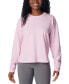 Women's North Cascades Branded Long-Sleeve Crewneck Cotton Top