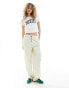 Dickies aitken cropped t-shirt in off white