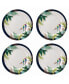 Sara Miller Parrot Dinner Plate, Set of 4