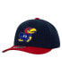 Men's Navy/Red Kansas Jayhawks 2-Tone 2.0 Snapback Hat