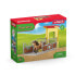 SCHLEICH Farm World Playset Pony Box With Iceland Pony Stallion doll