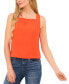 Women's Square-Neck Cropped Tank Top