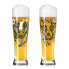 Weizenbierglas Brauchzeit IV (2er-Set)