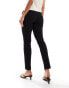 Mango tailored slim trousers in black