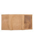 Men's Flag Embossed Leather Trifold Wallet