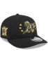 Men's Black Oakland Athletics 2024 Armed Forces Day Low Profile 9FIFTY Snapback Hat