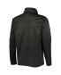 Men's Heather Black Minnesota Vikings Freestyle Coated Tech Fleece Full-Zip Jacket